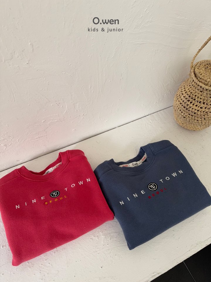 O Wen - Korean Children Fashion - #minifashionista - Nine Town Sweatshirt - 12