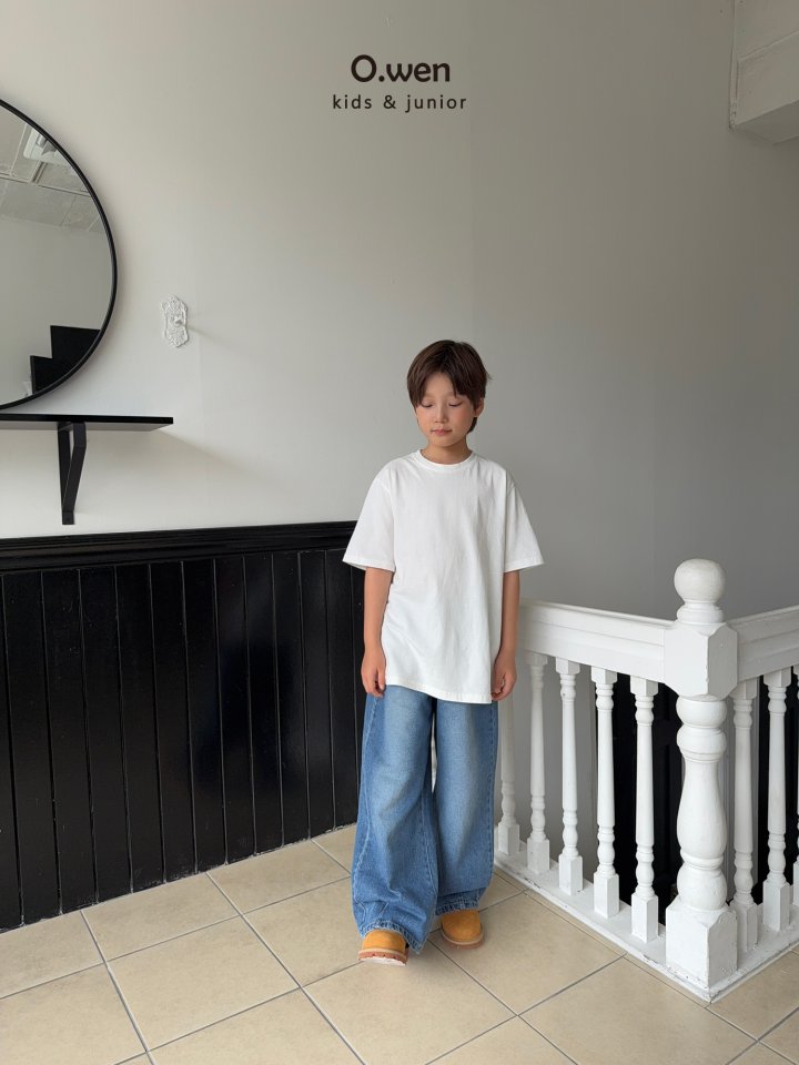 O Wen - Korean Children Fashion - #minifashionista - Basic Oversized Tee - 5
