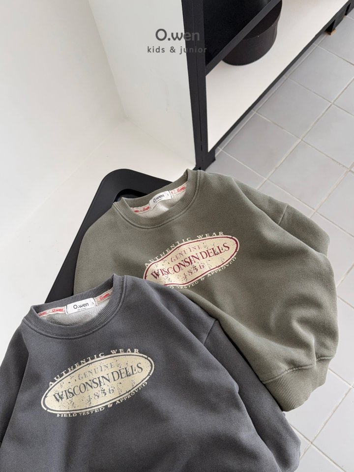 O Wen - Korean Children Fashion - #minifashionista - Wisconsin Sweatshirt - 12