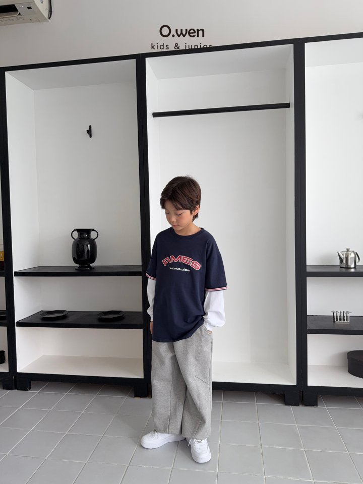 O Wen - Korean Children Fashion - #minifashionista - Wide Panel Jogger Pants - 10