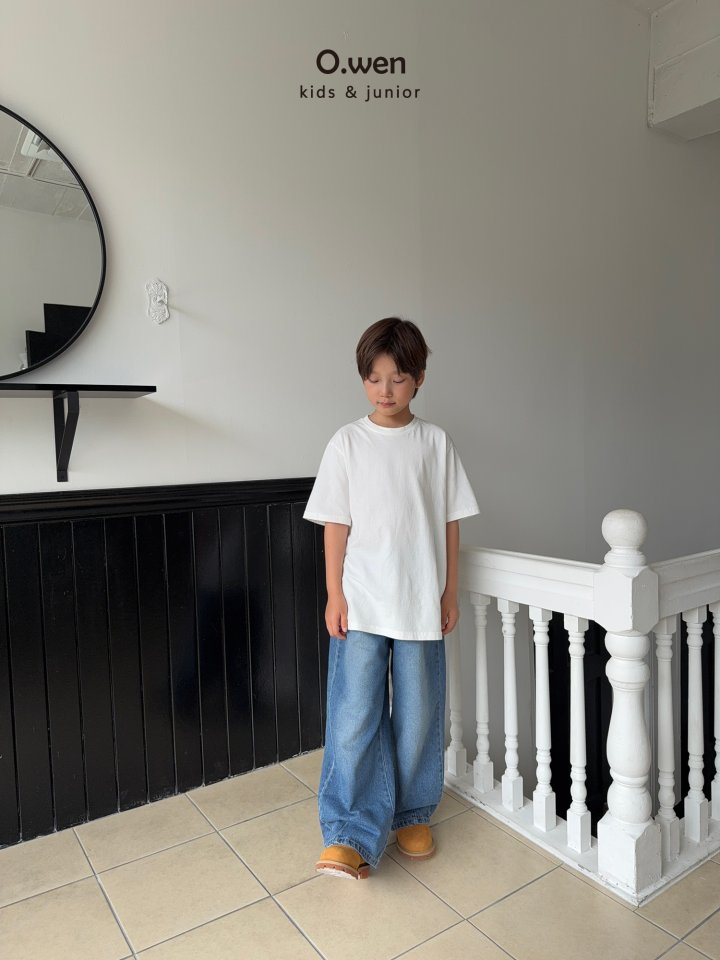 O Wen - Korean Children Fashion - #prettylittlegirls - Basic Oversized Tee - 6