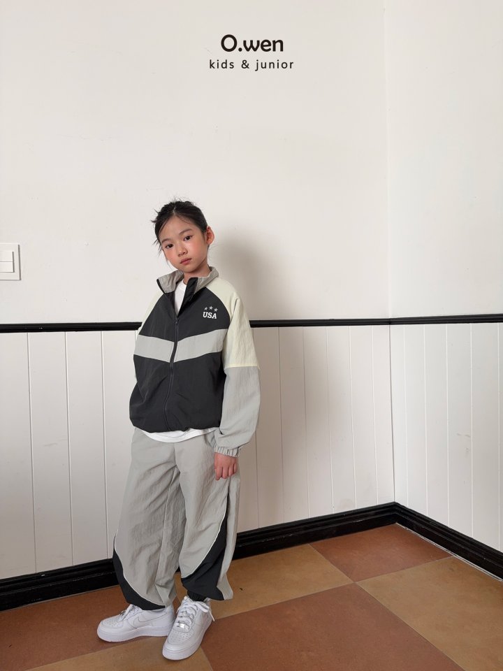 O Wen - Korean Children Fashion - #prettylittlegirls - Color Block Windbreaker Pants - 3