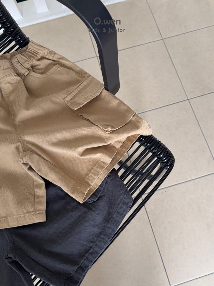 O Wen - Korean Children Fashion - #stylishchildhood - Pocket Bermuda Pants - 12