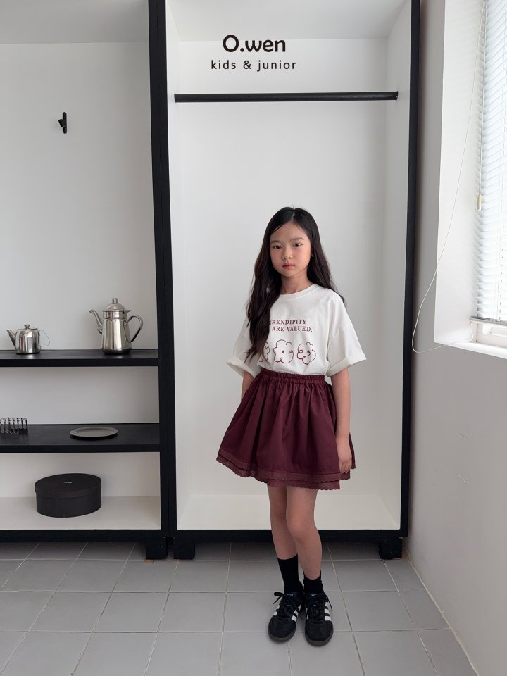 O Wen - Korean Children Fashion - #stylishchildhood - Flower Boxy Tee - 10