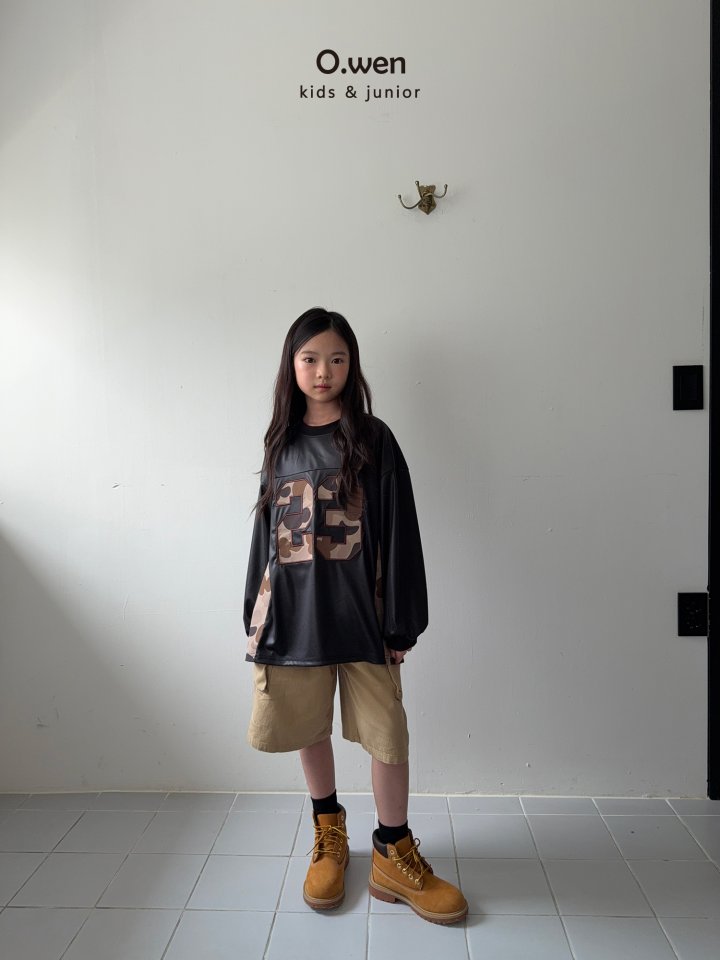 O Wen - Korean Children Fashion - #prettylittlegirls - Camo Tee - 4