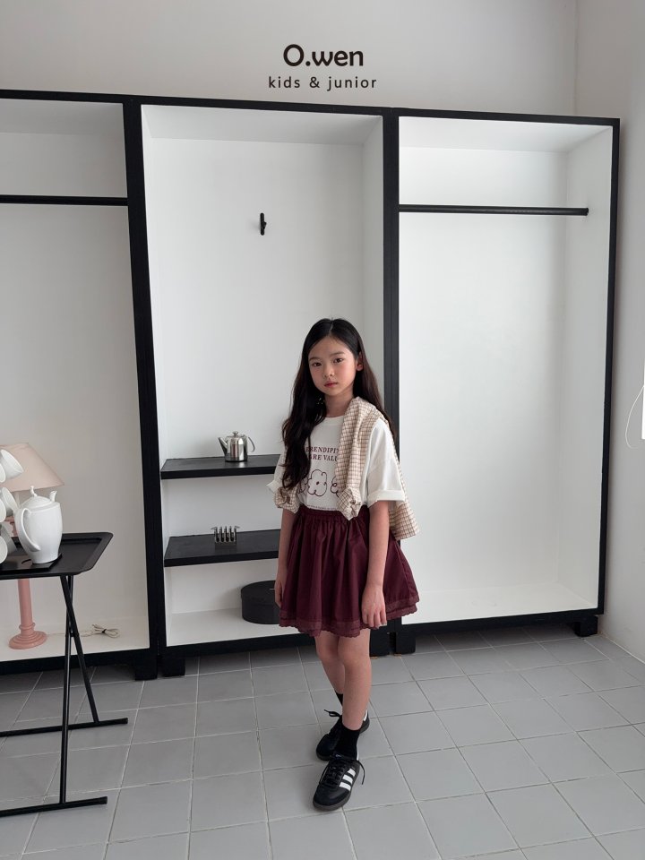 O Wen - Korean Children Fashion - #todddlerfashion - Flower Boxy Tee - 8