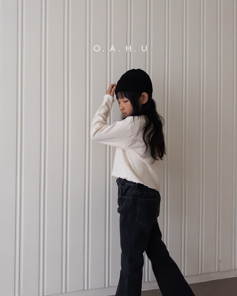O'Ahu - Korean Children Fashion - #childofig - Kiki Bootcut Denim Pants - 5