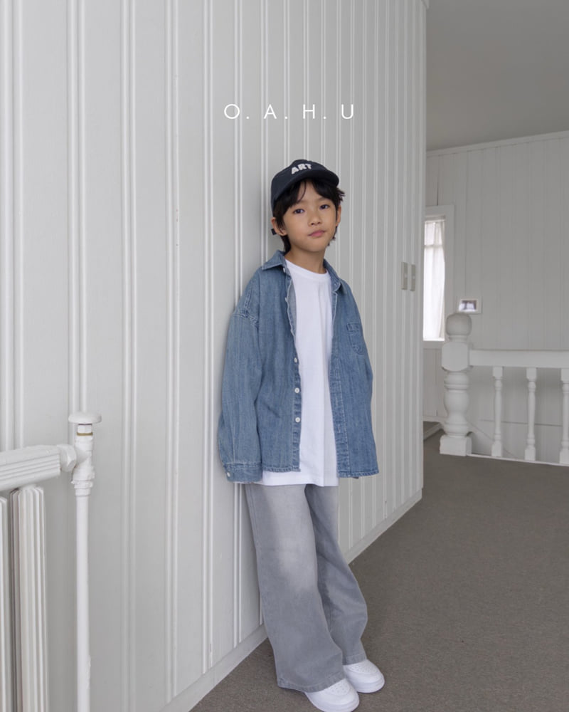 O'Ahu - Korean Children Fashion - #childrensboutique - Mood Denim Shirt - 9