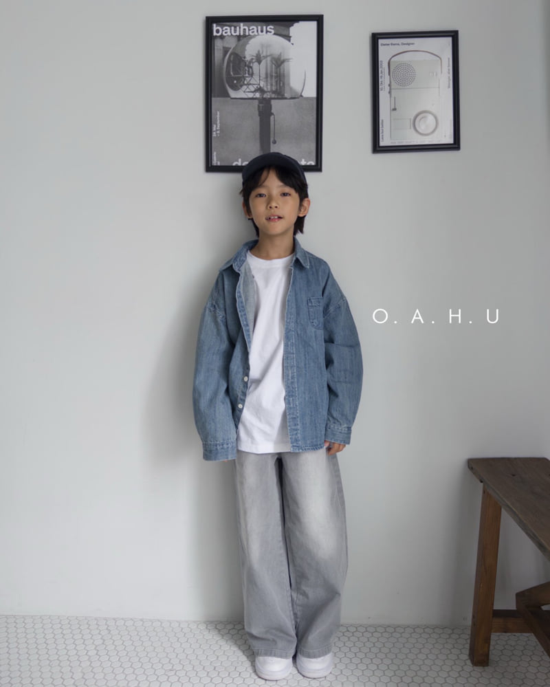 O'Ahu - Korean Children Fashion - #designkidswear - Mood Denim Shirt - 10