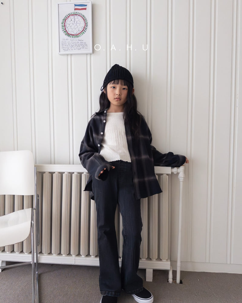 O'Ahu - Korean Children Fashion - #discoveringself - Kiki Bootcut Denim Pants - 8