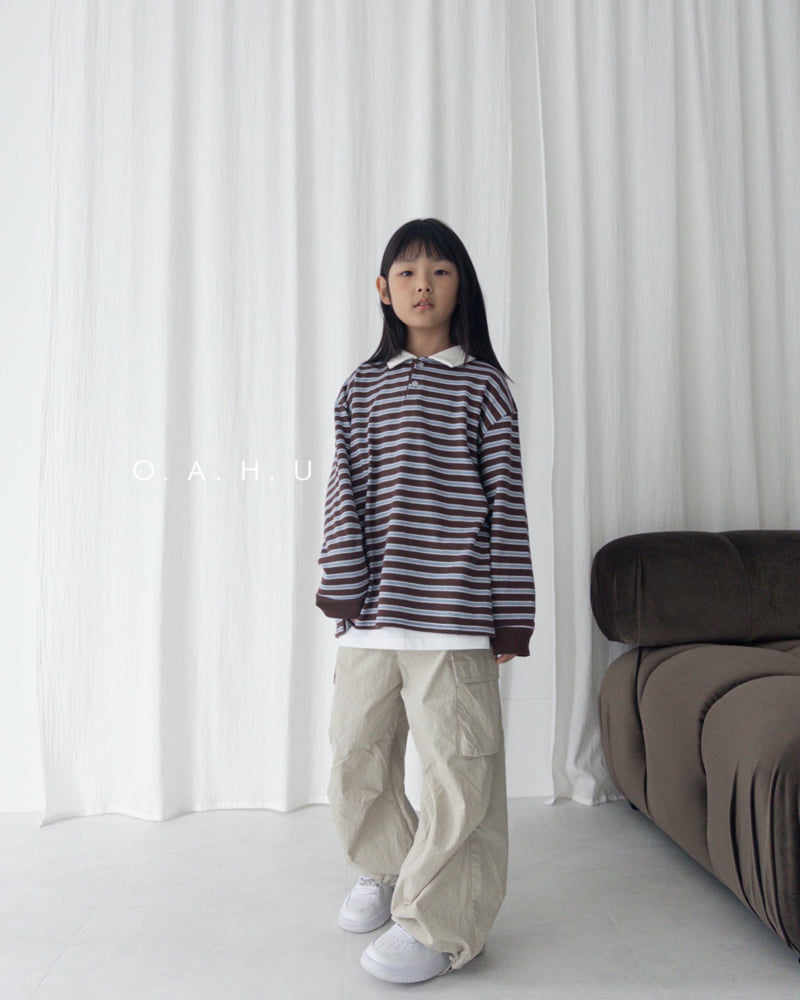 O'Ahu - Korean Children Fashion - #discoveringself - Cover Cargo Pants - 2