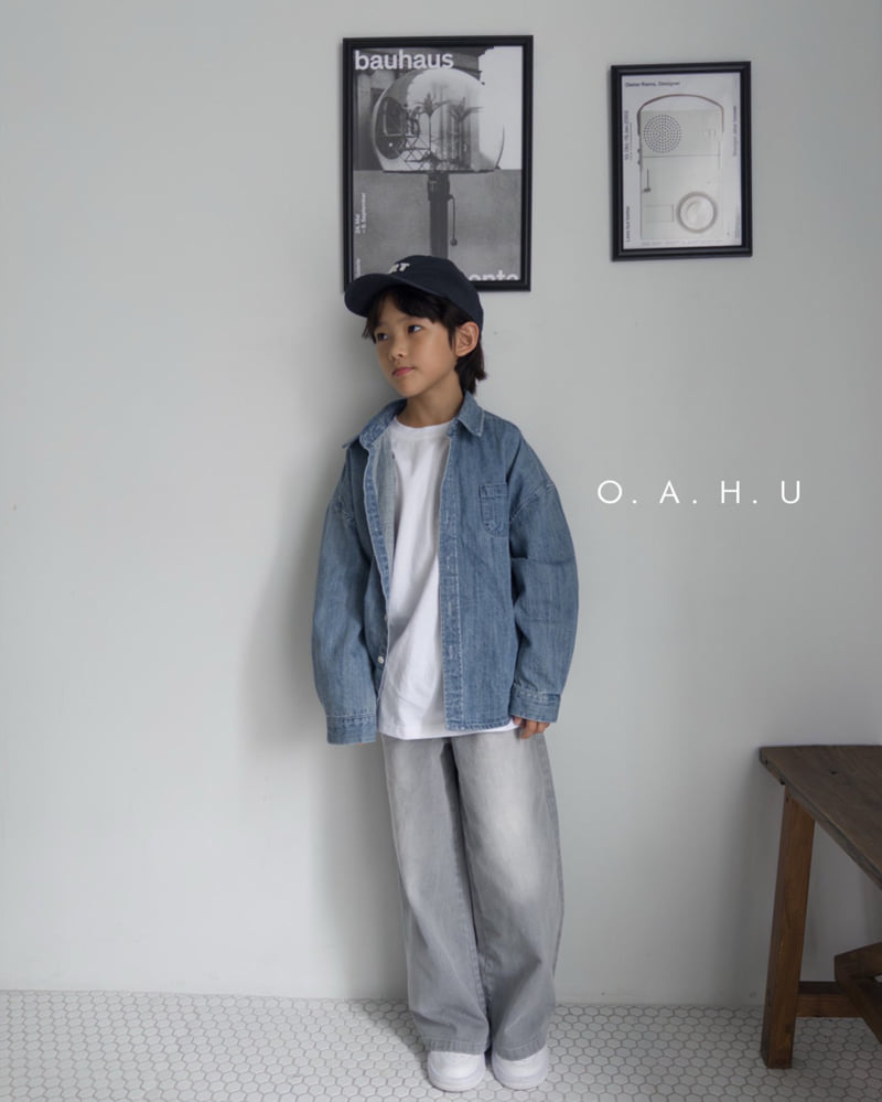 O'Ahu - Korean Children Fashion - #fashionkids - Mood Denim Shirt - 12