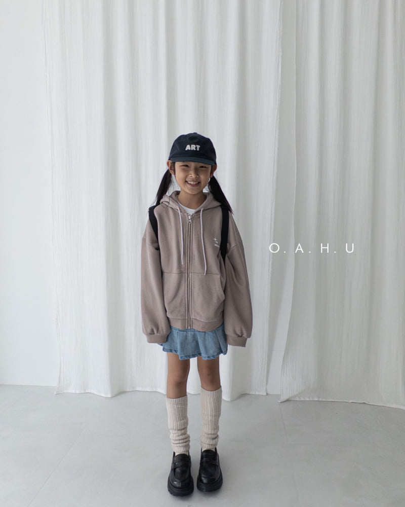 O'Ahu - Korean Children Fashion - #kidsshorts - Pleated Denim Skirt - 11