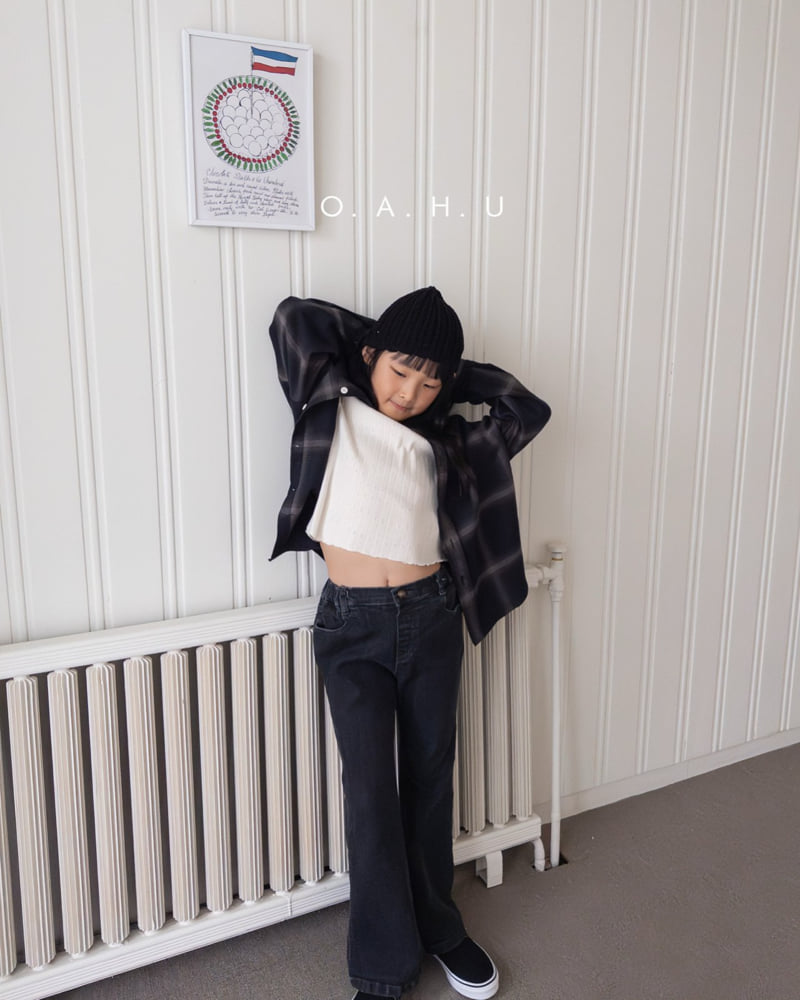O'Ahu - Korean Children Fashion - #kidsshorts - Kiki Bootcut Denim Pants - 10
