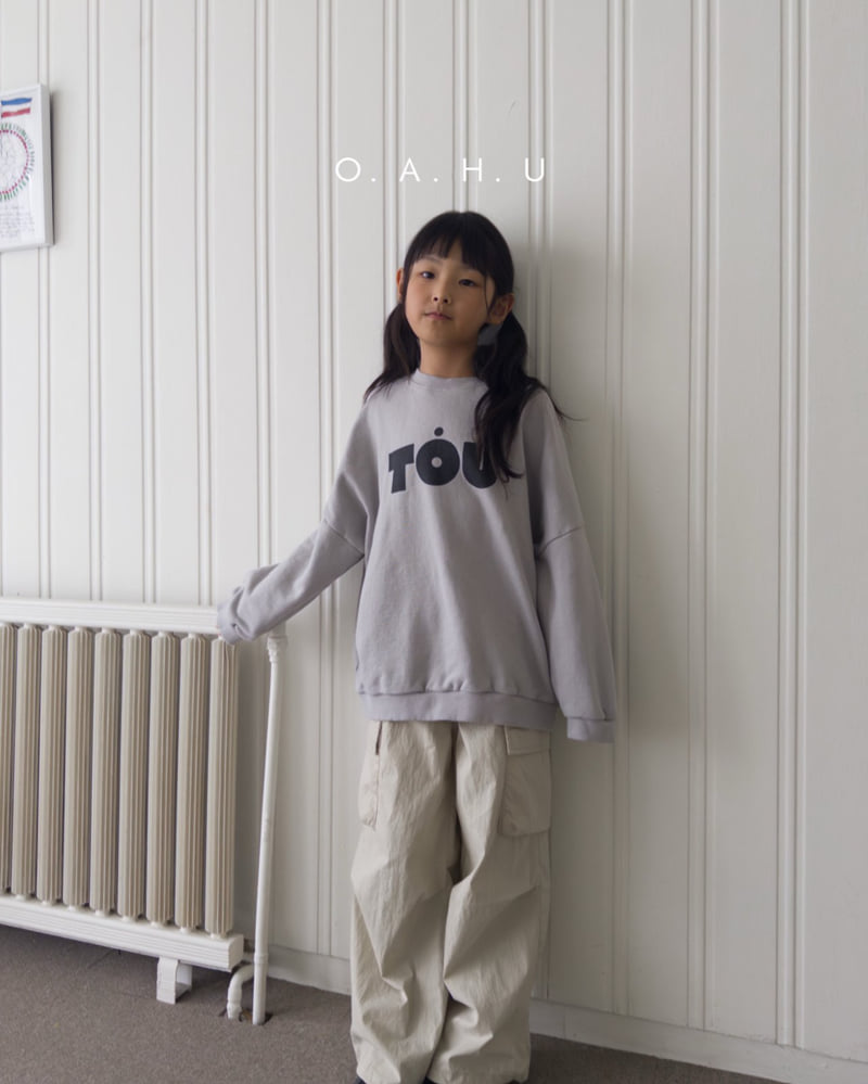 O'Ahu - Korean Children Fashion - #kidsshorts - Toe Sweatshirt - 8
