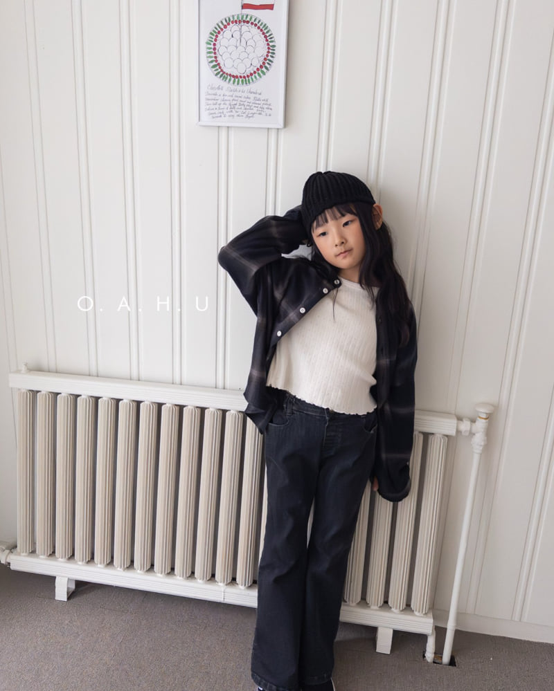 O'Ahu - Korean Children Fashion - #kidsstore - Kiki Bootcut Denim Pants - 11