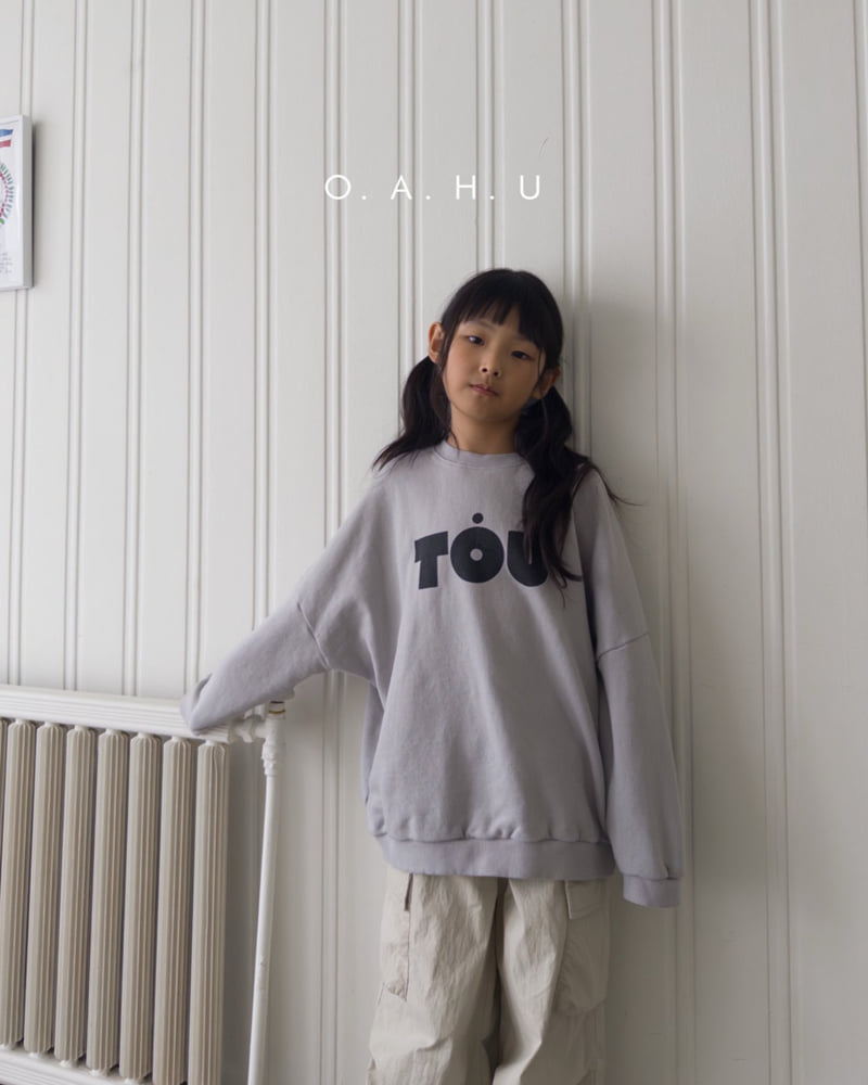 O'Ahu - Korean Children Fashion - #kidsstore - Toe Sweatshirt - 9