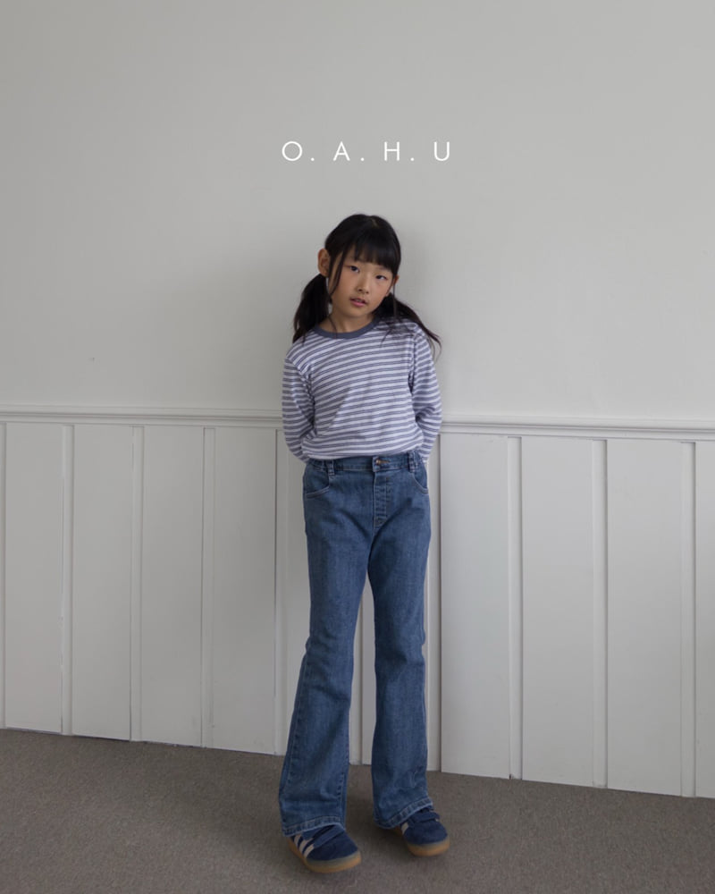 O'Ahu - Korean Children Fashion - #kidzfashiontrend - Kiki Bootcut Denim Pants - 12
