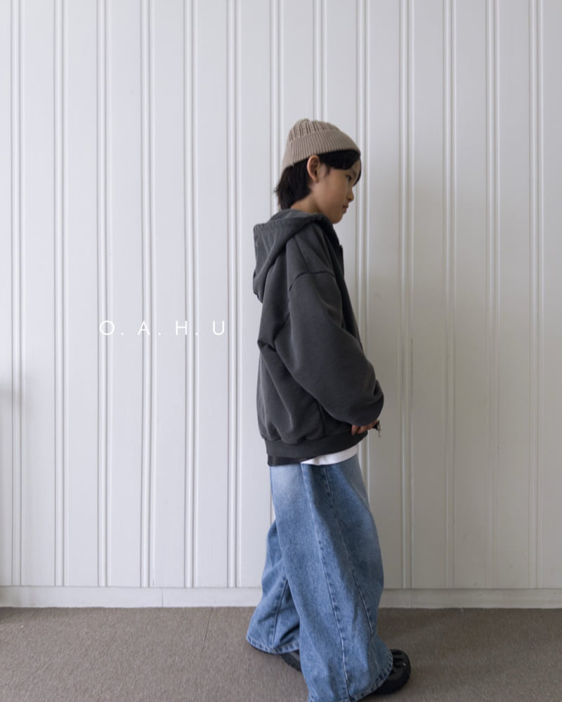O'Ahu - Korean Children Fashion - #kidzfashiontrend - Teen Brush Denim Pants - 6