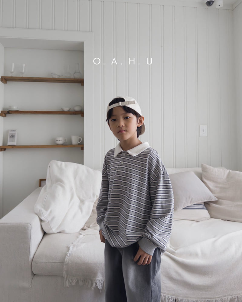 O'Ahu - Korean Children Fashion - #littlefashionista - Muffin Collar Tee - 6