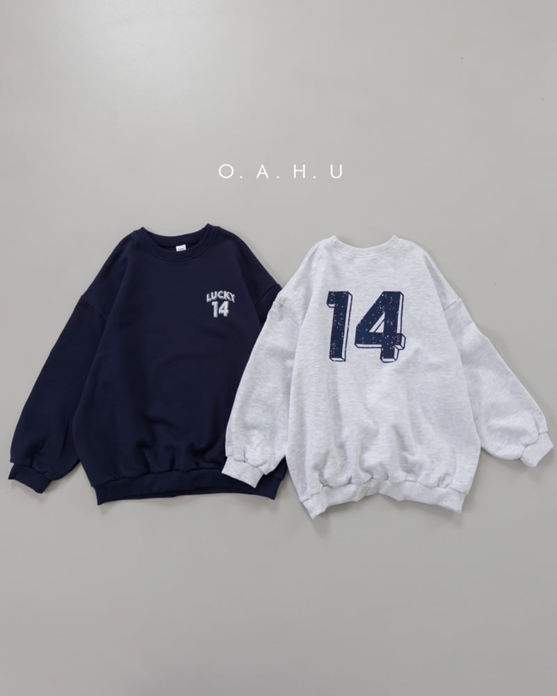 O'Ahu - Korean Children Fashion - #magicofchildhood - Lucky Sweatshirt