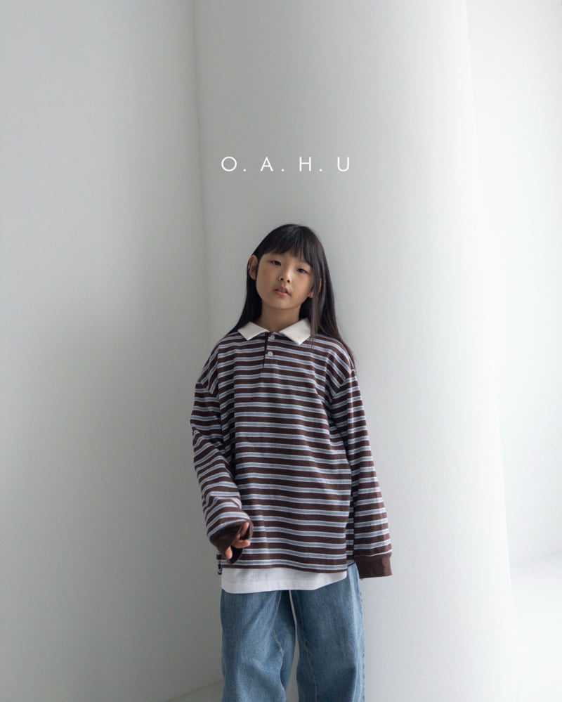 O'Ahu - Korean Children Fashion - #minifashionista - Muffin Collar Tee - 8