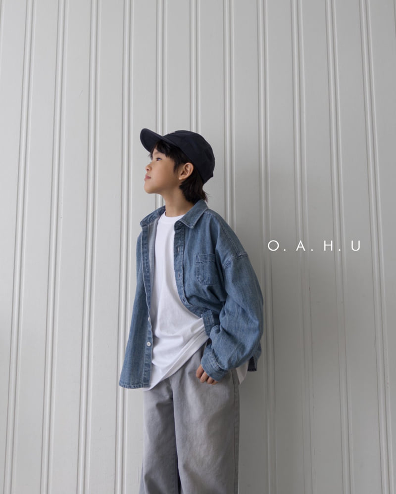 O'Ahu - Korean Children Fashion - #minifashionista - Mood Denim Shirt - 5
