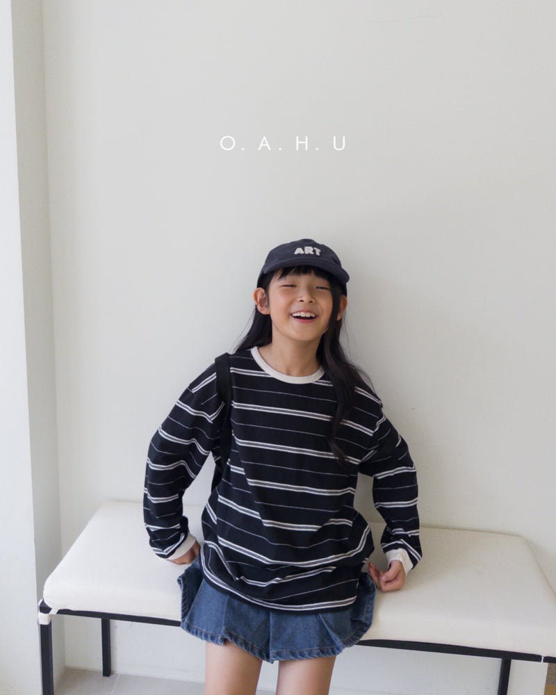 O'Ahu - Korean Children Fashion - #minifashionista - Use Stripe Tee - 9