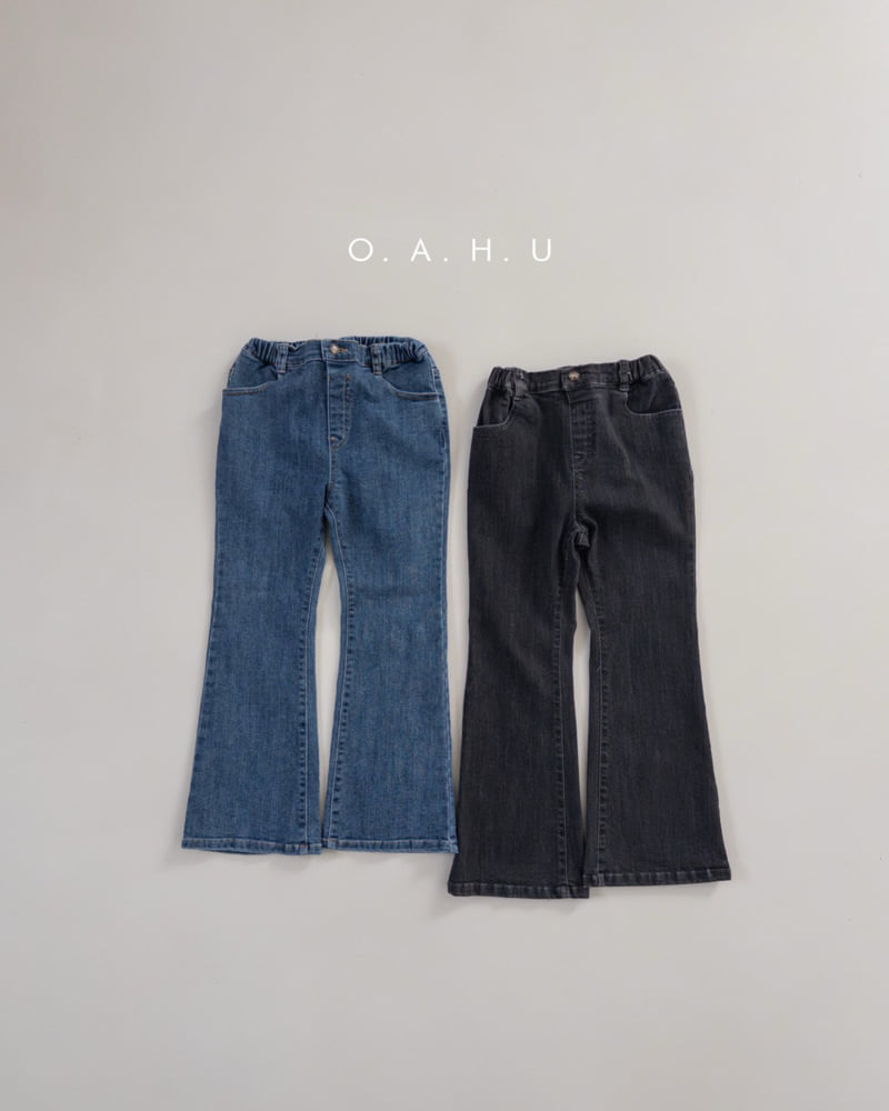 O'Ahu - Korean Children Fashion - #prettylittlegirls - Kiki Bootcut Denim Pants