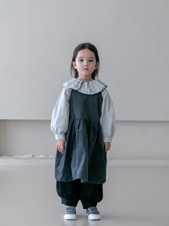 Oatmeal - Korean Children Fashion - #Kfashion4kids - May Sarah Blouse - 7