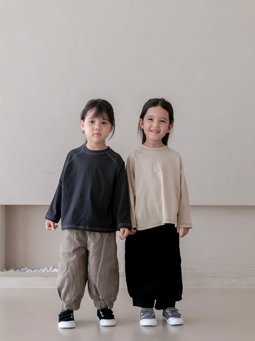 Oatmeal - Korean Children Fashion - #childofig - Kevin Pants - 11