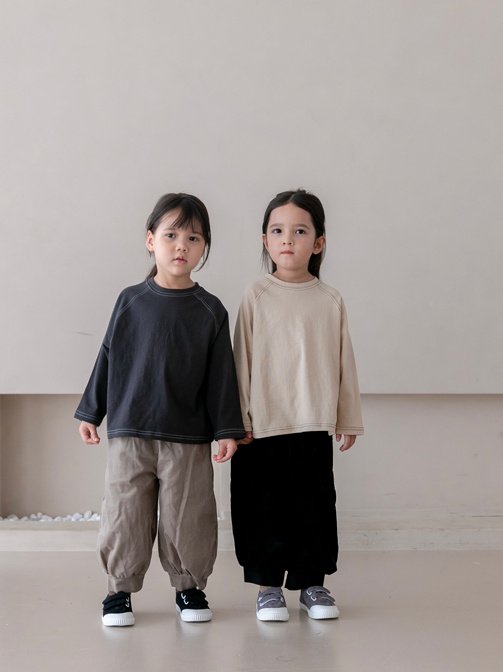 Oatmeal - Korean Children Fashion - #childofig - Kevin Pants - 12