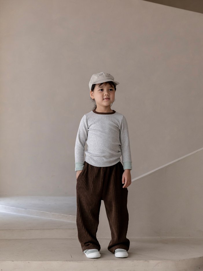 Oatmeal - Korean Children Fashion - #childofig - Beta Towel Pants - 7