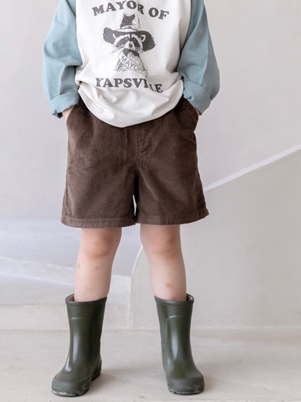 Oatmeal - Korean Children Fashion - #childofig - Raccoon Round Tee - 5