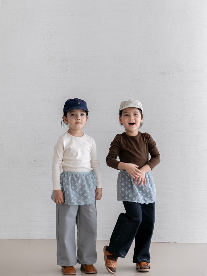 Oatmeal - Korean Children Fashion - #childofig - Songi Apron - 3