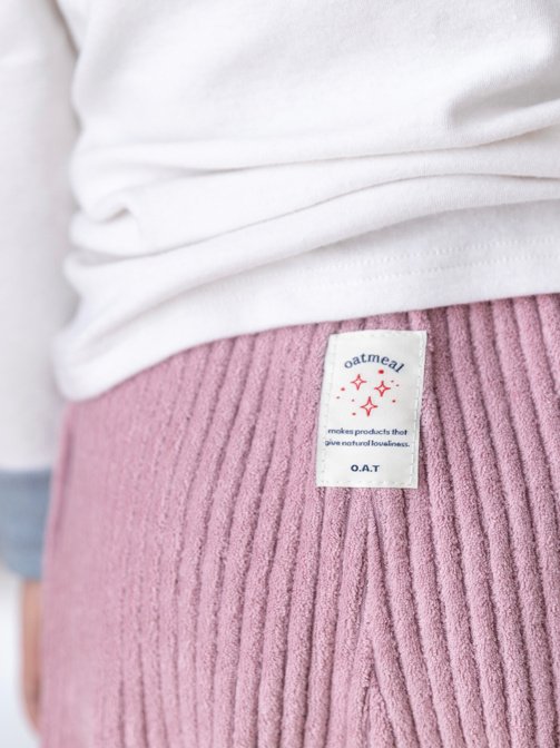 Oatmeal - Korean Children Fashion - #childrensboutique - Beta Towel Pants - 9