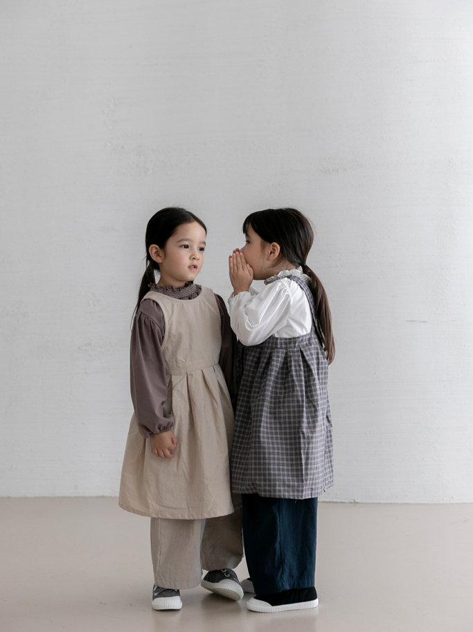 Oatmeal - Korean Children Fashion - #childrensboutique - East One-piece - 8
