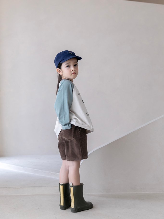 Oatmeal - Korean Children Fashion - #childrensboutique - Raccoon Round Tee - 7