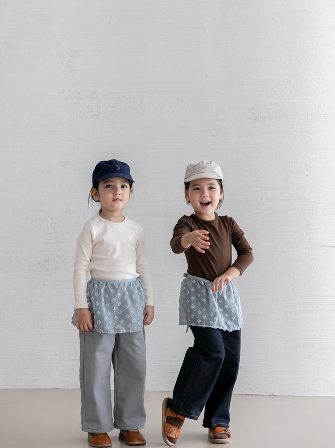 Oatmeal - Korean Children Fashion - #childrensboutique - Songi Apron - 5