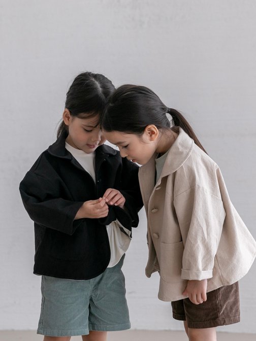 Oatmeal - Korean Children Fashion - #designkidswear - Everyday Round Tee - 7