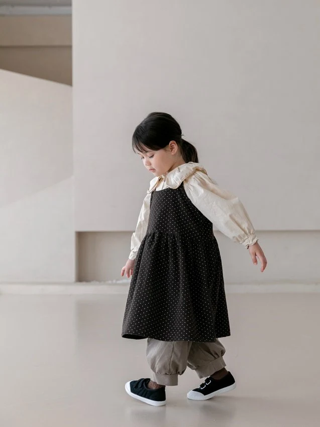 Oatmeal - Korean Children Fashion - #designkidswear - Grand One-piece - 3