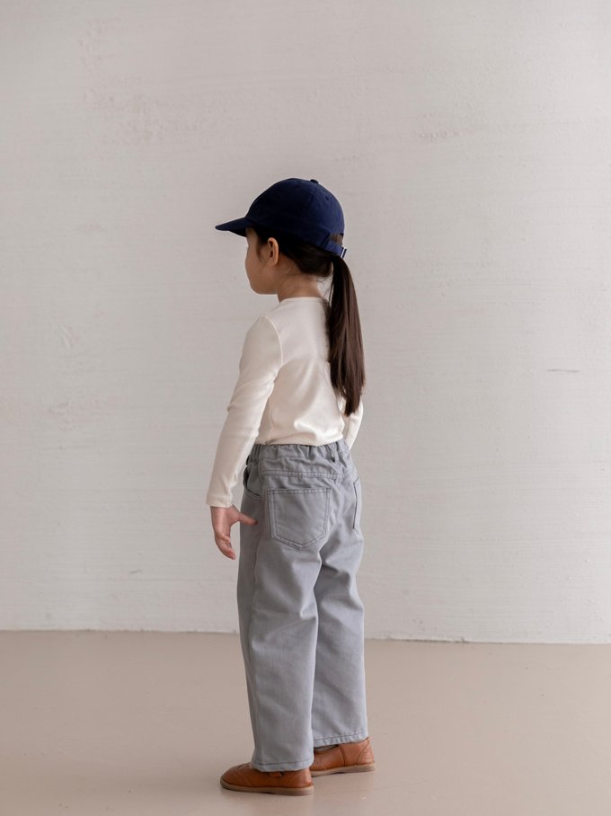 Oatmeal - Korean Children Fashion - #discoveringself - Celine Round Tee - 7