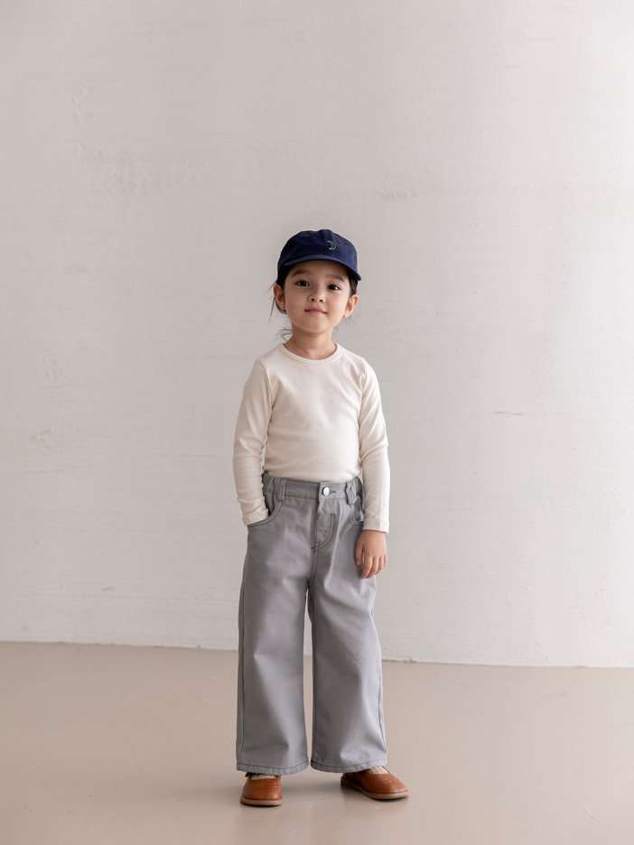 Oatmeal - Korean Children Fashion - #discoveringself - Orca Denim Pants - 5