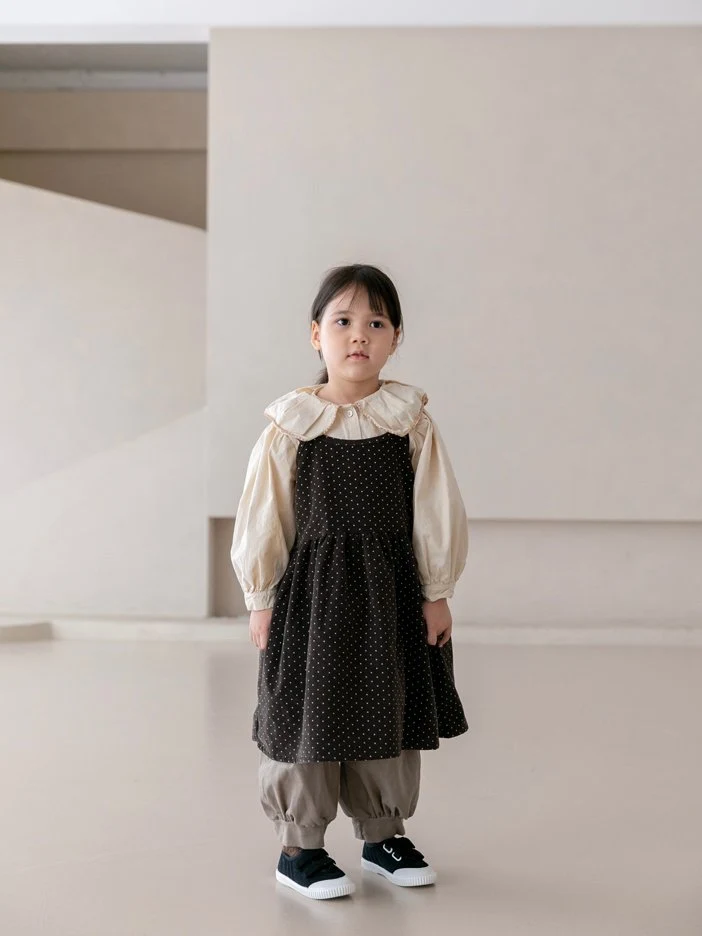 Oatmeal - Korean Children Fashion - #designkidswear - Grand One-piece - 4