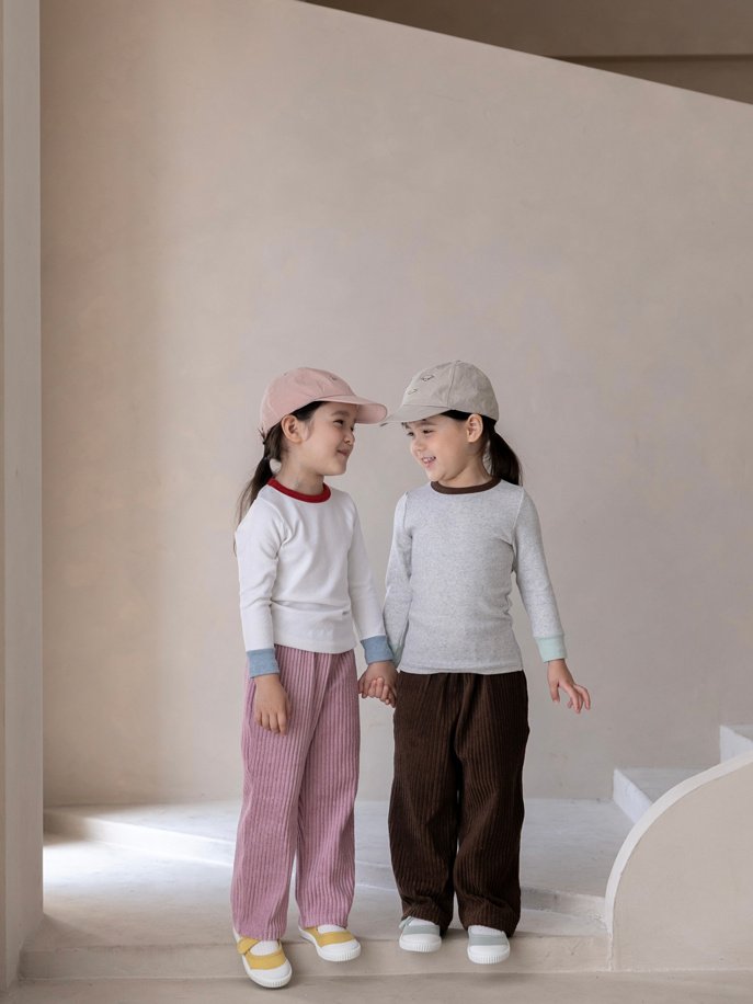 Oatmeal - Korean Children Fashion - #fashionkids - Beta Towel Pants - 12