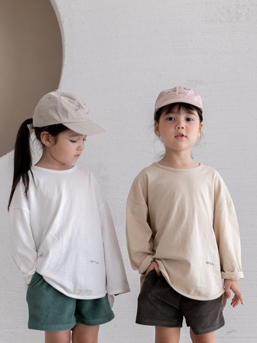 Oatmeal - Korean Children Fashion - #kidsshorts - Space Ball Cap - 10