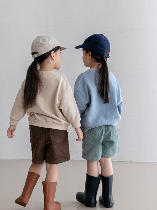 Oatmeal - Korean Children Fashion - #kidsshorts - Dog Sweatshirt - 7