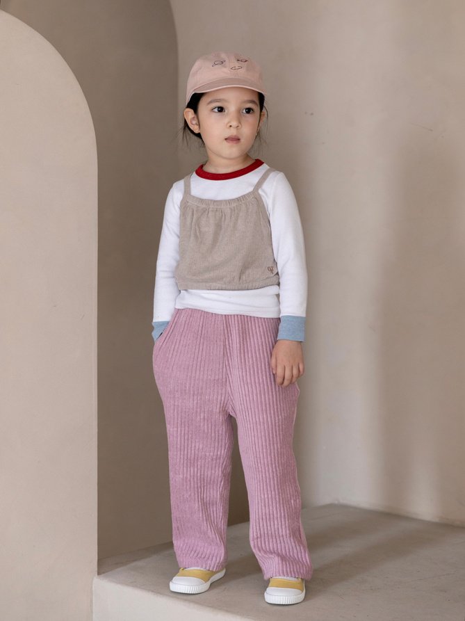Oatmeal - Korean Children Fashion - #fashionkids - Aileen Sleeveless - 4
