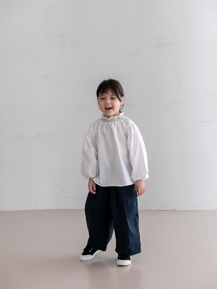 Oatmeal - Korean Children Fashion - #kidsstore - The King Smock Blouse - 6