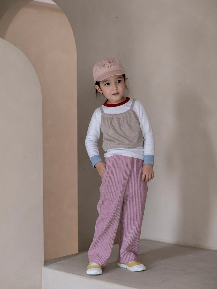 Oatmeal - Korean Children Fashion - #kidsstore - Aileen Sleeveless - 5